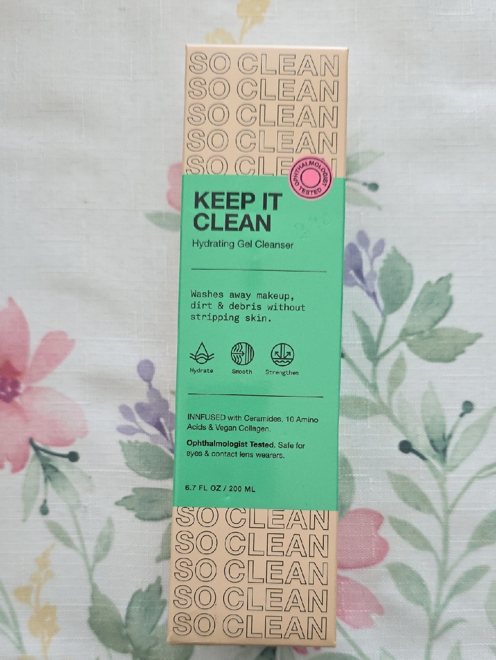 Keep It Clean Hydrating Gel Cleanser - Green